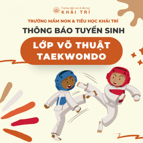 Tuyển Sinh Lớp Võ Thuật Taekwondo